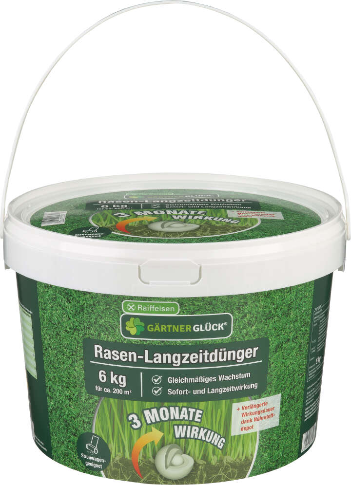 GÄRTNERGLÜCK Rasen-Langzeitdünger